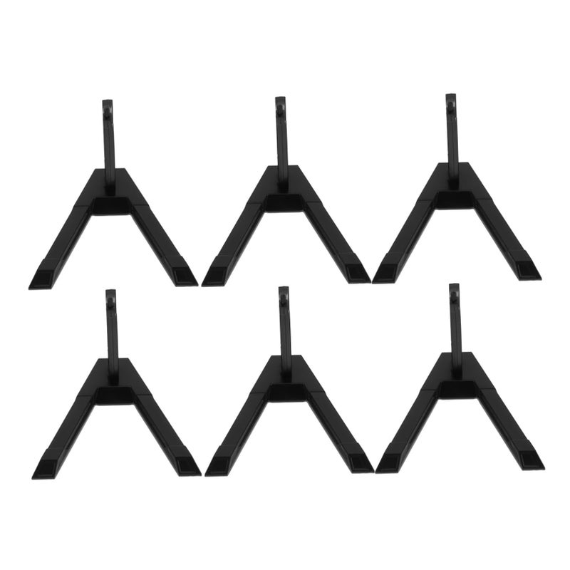 6Pcs Action Figure Stand Holder Sturdy Display Base For HG Models Easy Installation - Image 2