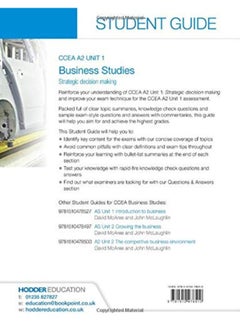 CCEA A2 Unit 1 Business Studies Student Guide 3: Strategic decision making  - Image 1