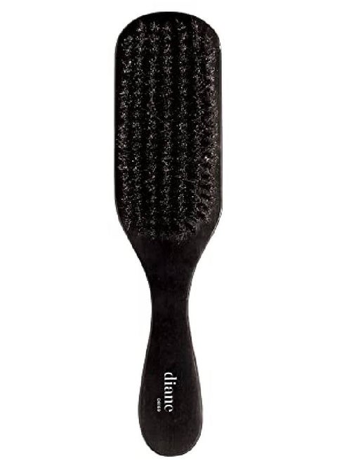 100% Soft Boar Bristle Brush For Men And Women Soft Bristles For Fine To Medium Hair Use For Smoothing, Wave Styles, Soft On Scalp, Club Handle, D8169