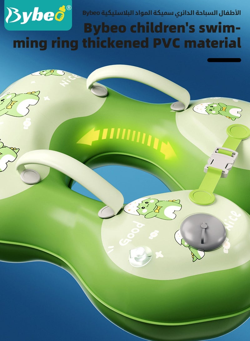 بيبو حلقة سباحة للأطفال، حلقة سباحة للأطفال الصغار، أنبوب مسبح للأطفال مزود بأحزمة أمان، حلقة مسبح للأطفال الرضع، عوامات تحت الإبط، سترة نجاة للرضع للعب آمن في الماء، ملحقات حفلات المسبح للأطفال من عمر 0 إلى 3 سنوات. - Image 5