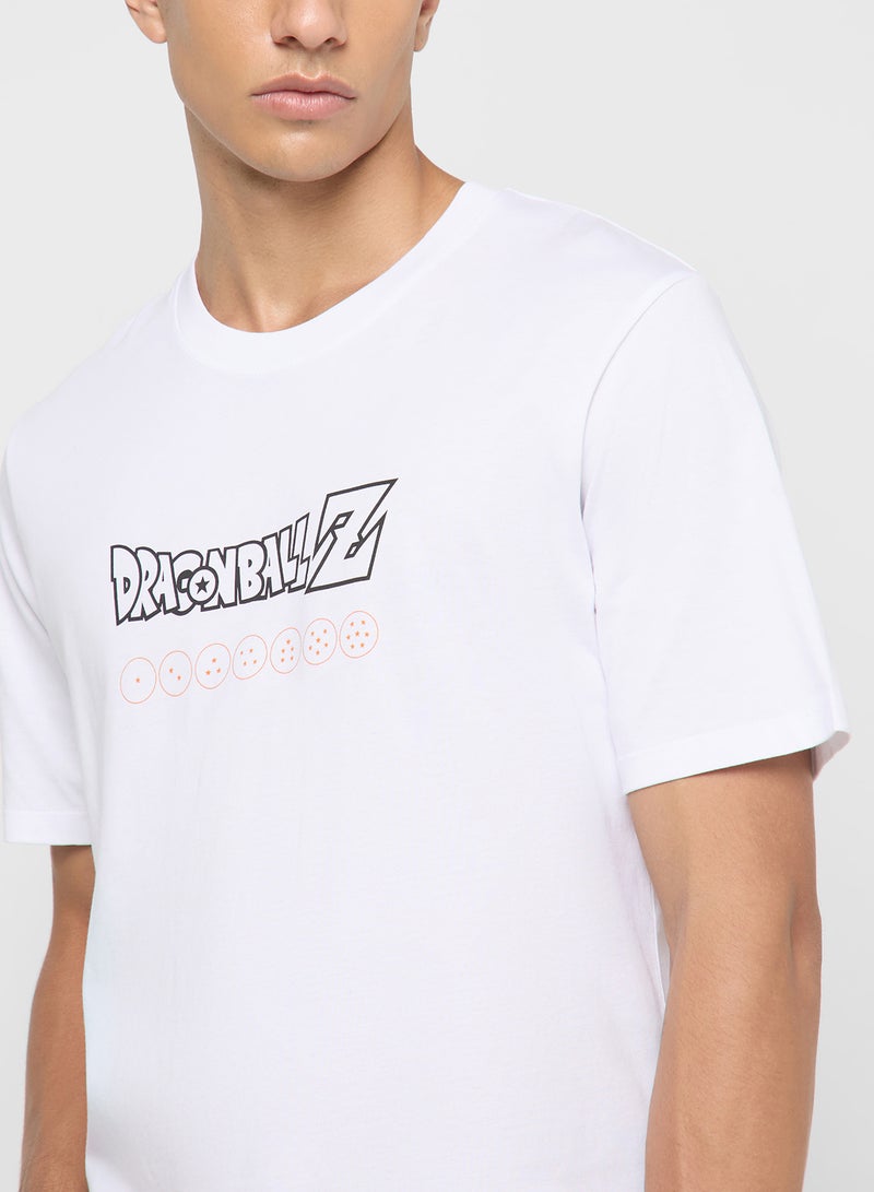 JACK & JONES Dragon Ball Regular Fit Crew Neck T-Shirt - Image 3
