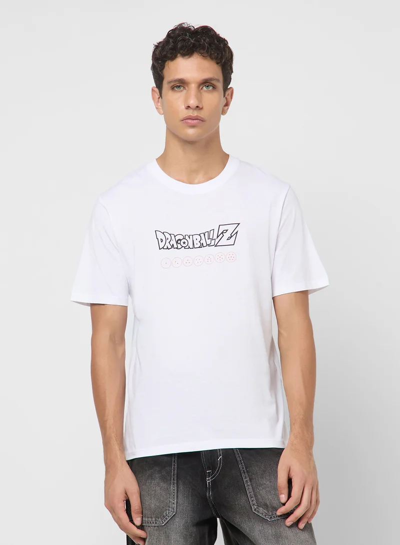 JACK & JONES Dragon Ball Z Crew neck T-Shirt