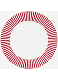 Pip Studio Royal Stripes Pink Porcelain Cake Plate 17 cm  - Image 1