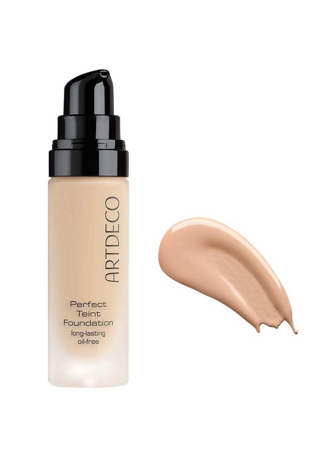 ARTDECO - ARTDECO Perfect Teint Foundation - Warm Vanilla N°20 - Lightweight Liquid Formula - Medium to Full Coverage - Without Mask-Like Effect - Conceals Imperfections - Vegan Makeup - Hyaluron - 0.67 Fl Oz - Image 1