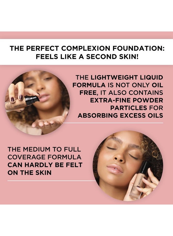 ARTDECO - ARTDECO Perfect Teint Foundation - Warm Vanilla N°20 - Lightweight Liquid Formula - Medium to Full Coverage - Without Mask-Like Effect - Conceals Imperfections - Vegan Makeup - Hyaluron - 0.67 Fl Oz - Image 1