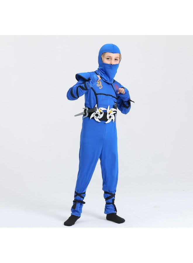 NIBEMINENT Children's ninja costumes, muscle suits, samurai ninja, and children's ninja performance costumes - Image 1