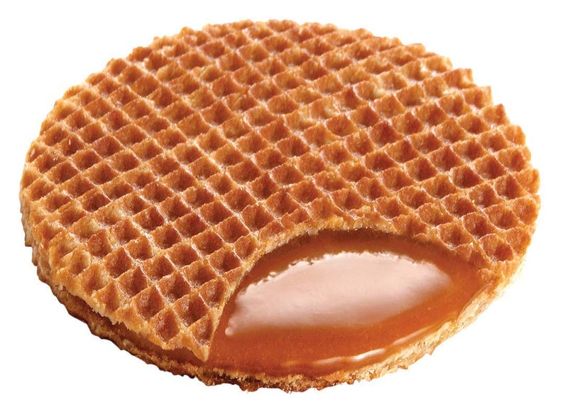 Daelmans Stroopwafel Caramel - The Original Stroopwafels, Toasted Dutch Waffle Cookies w/a Creamy & Buttery Filling, Made In Holland, Individually Wrapped - Caramel Cookie Waffles, 24 Count - Image 3