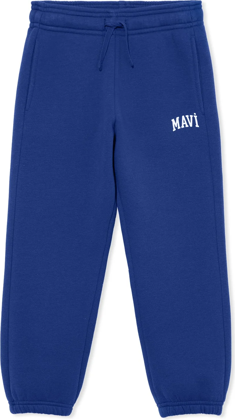 MAVI Blue Kids Blue Logo Printed Blue Sweatpants 6010000-70896