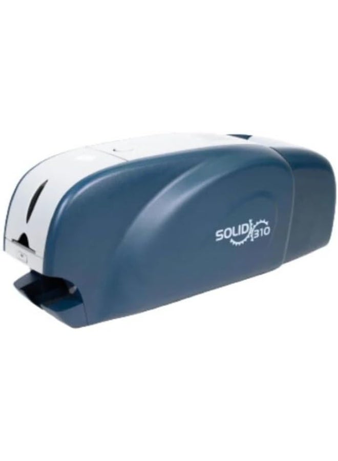 IDP Solid 310D Dual-sided Card Printer (653218) 300DPI With IDesigner Card Design & Printing Software | YMCKO Ribbon for solid 310d (653227) | 100 Cards - Image 2