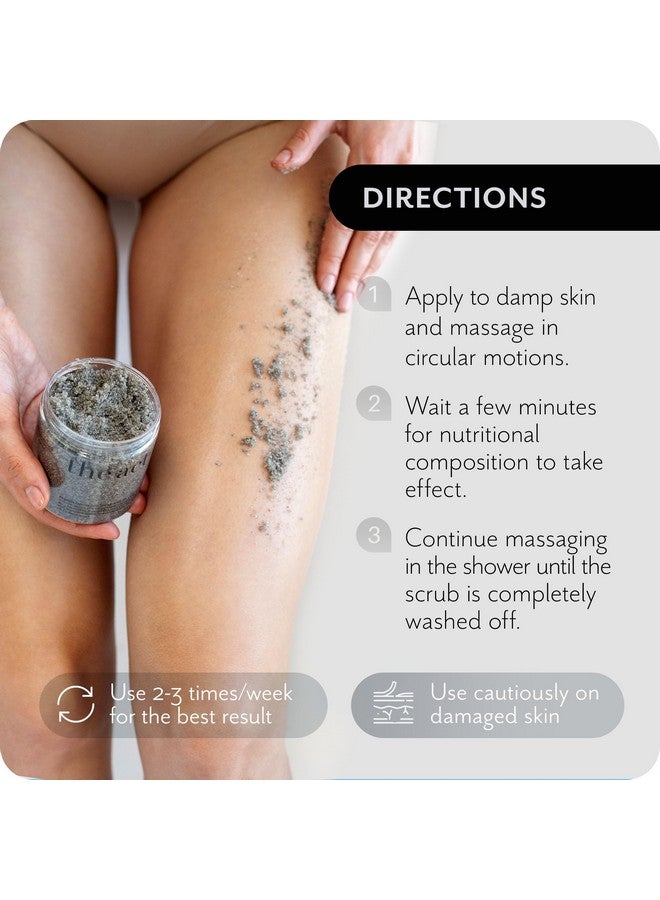 The Act Exfoliating Balancing Body Scrub with Black Cumin Oil - Sea Salt Formula for Smooth & Radiant Skin - Home Spa Care, Gift for Women Men, Vegan, Organic 10.58 Oz - Image 4