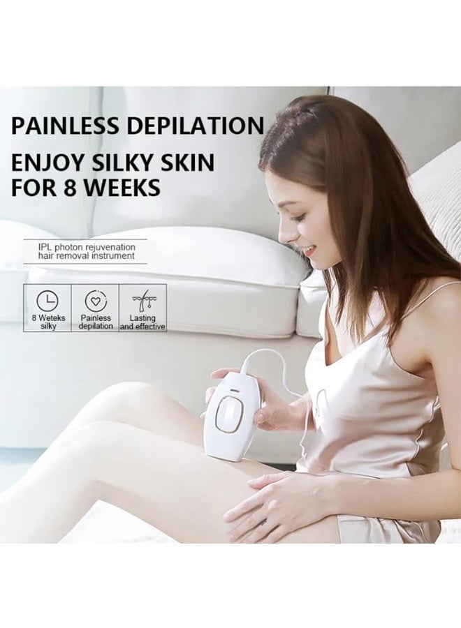 SAFENHAND Portable IPL Hair Removal: Women's Diode Laser Epilator for Personal Care at Home, Silky DIY Handset Laser Hair Removal Kit - Image 3