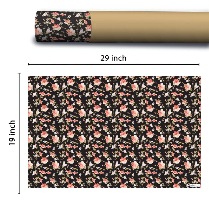 Dovetail Ariel Gift Wrapping Paper Sheet Pack of 6 - Image 3