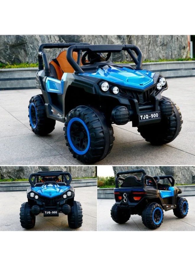 سيارة ركوب كهربائية للأطفال، سيارة متعددة الألوان للأطفال، أولاد وبنات (أبيض) - Image 3