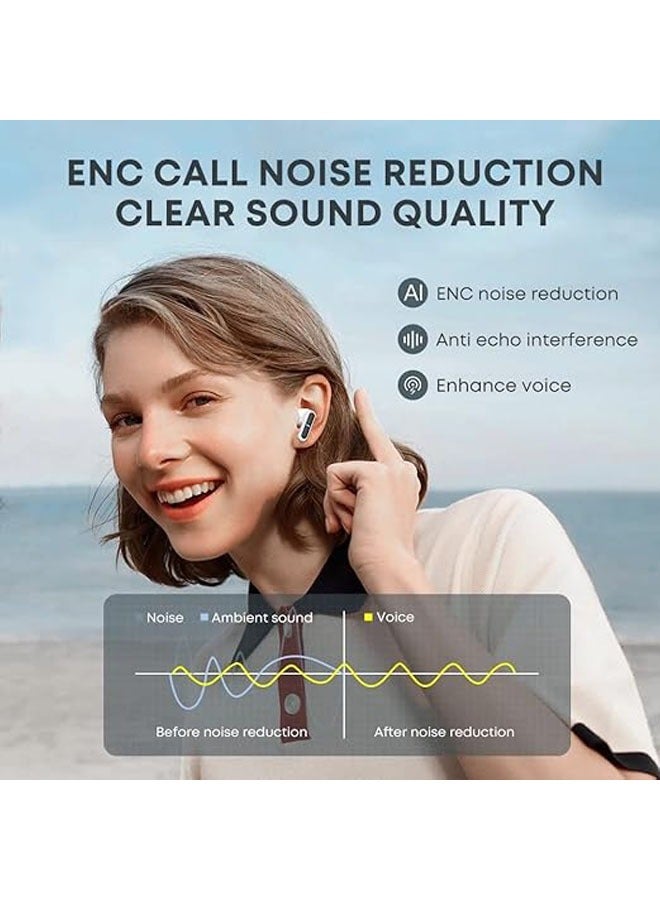 General Wireless Earbuds Bluetooth Headphones Crystal clear sound and high-performance Microphone clarity Wireless headphones with long battery backup  - Image 3