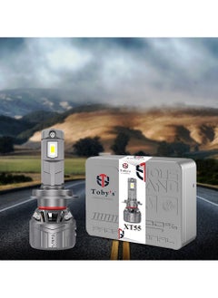 Toby's Tobys XT55 H4 2 Pieces Car LED Headlight Original 55W/piece Power 5500/piece Lumens With Color Temperature 6500K  - Image 5