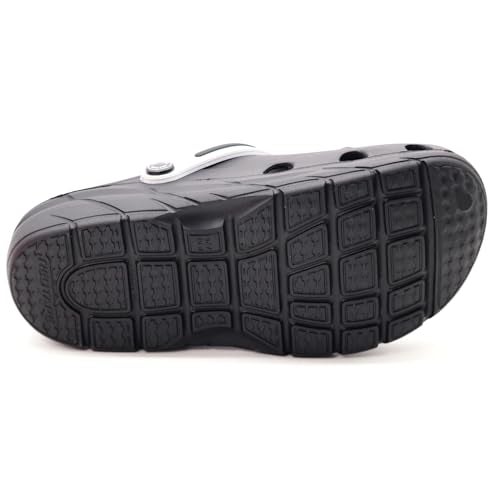 Red Tape Designer Comfortable Clogs, Sandals With Adjustable Back Strap For Men Black - 7 Uk - Image 5