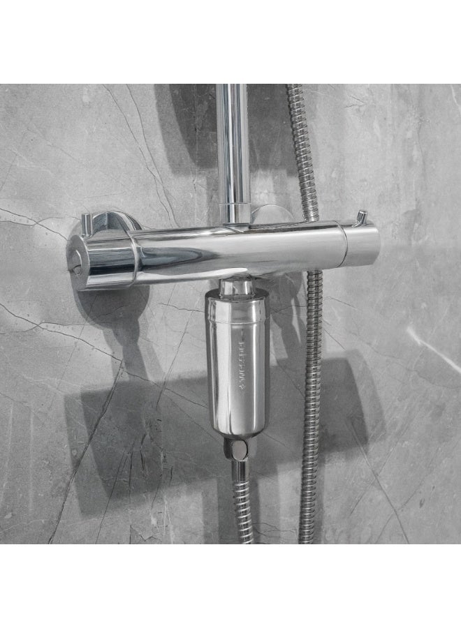 Wessper AquaShower Silver Shower Water Filter - Image 4