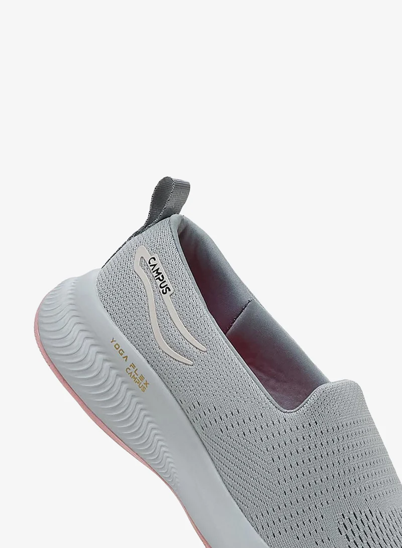 CAMPUS L.Gry/L.Pink Women's Grey Slip On Shoes - Lightweight Shoes, Minimalist Designed for Elegance for Women | Best Price UAE