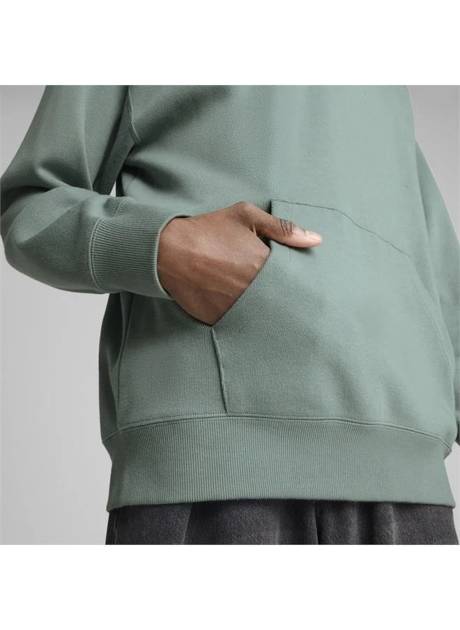 Puma Green Moon WARDROBE ESS Relaxed Half Zip Crew Men for Men | Best Price UAE