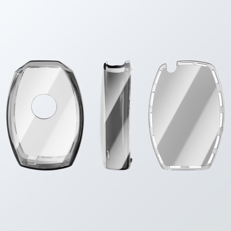 OFFCURVE Transparent Car Key Case for Mercedes Benz Models - Image 2