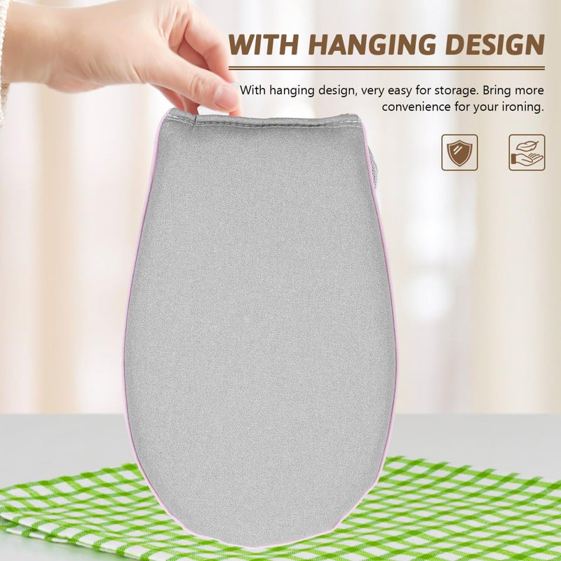 Portable Steam Press Mat Heat Resistant Ironing Pad With Hanging Loop For Home Travel - Image 3