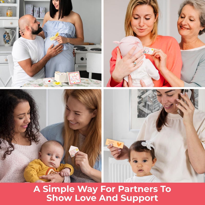 STOFINITY New Mom Affirmation Cards - New Mom Gifts For Women After Birth, Post Partum Gifts For Moms Care, Postpartum Gift For Women - Image 5