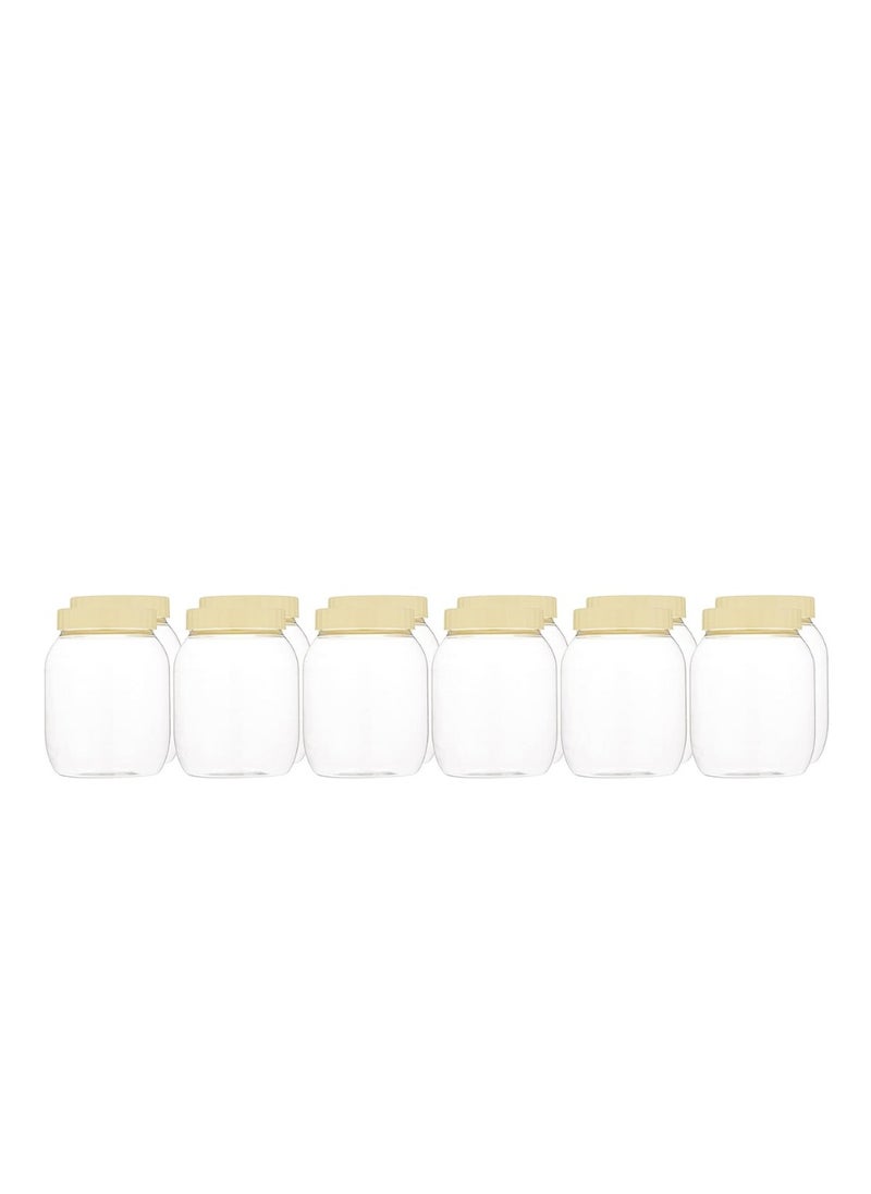 Sunpet 12-Piece Multipurpose Round Spice Jar-750ml 