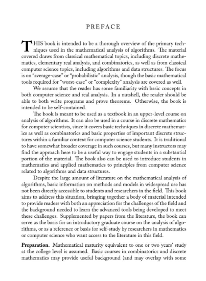 Introduction to Algorithmic Analysis (2nd Edition) by Robert Sedgwick and Philippe Flajolet is an essential textbook that explores the mathematical principles behind algorithmic performance. - Image 5