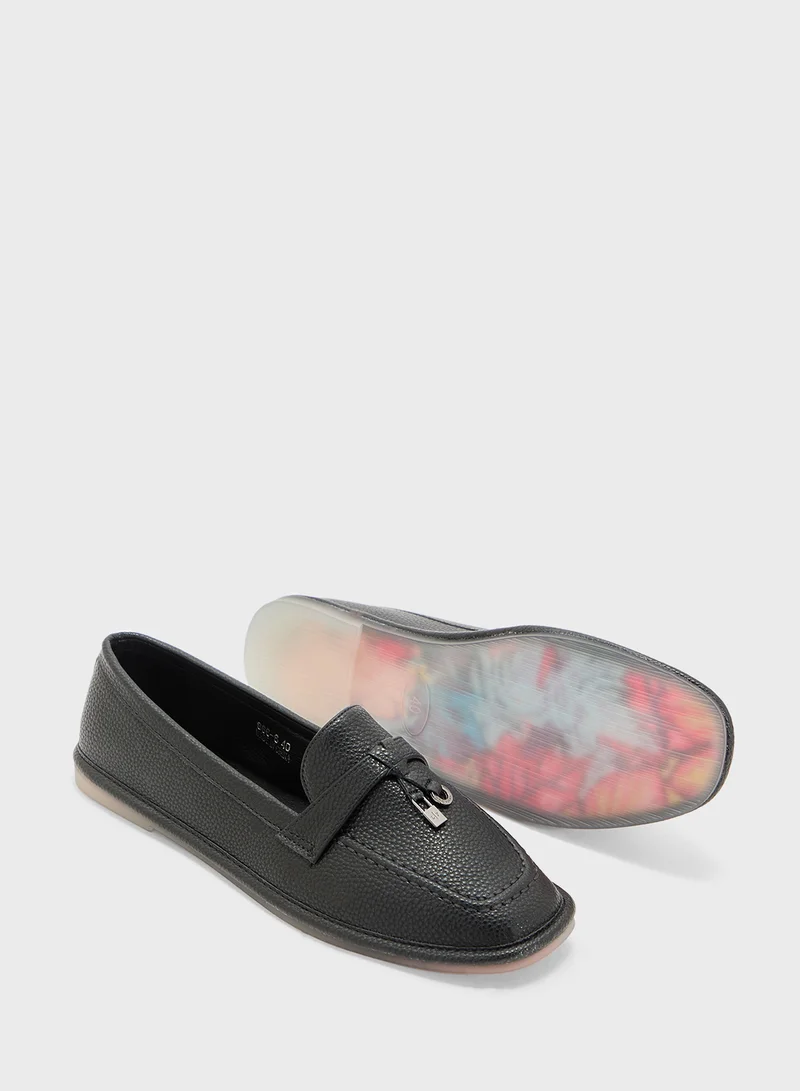 Pink Step Casual Flat Loafer