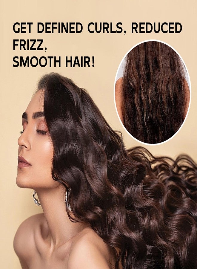 Grospe Black Castor Oil Curl Defining Cream, Anti-Frizz Curling Cream for Enhances Wavy Hair and Curly Hair, Hydrating Hair Mask Curl Cream to Define All Curly Types & Hair Textures - Image 5