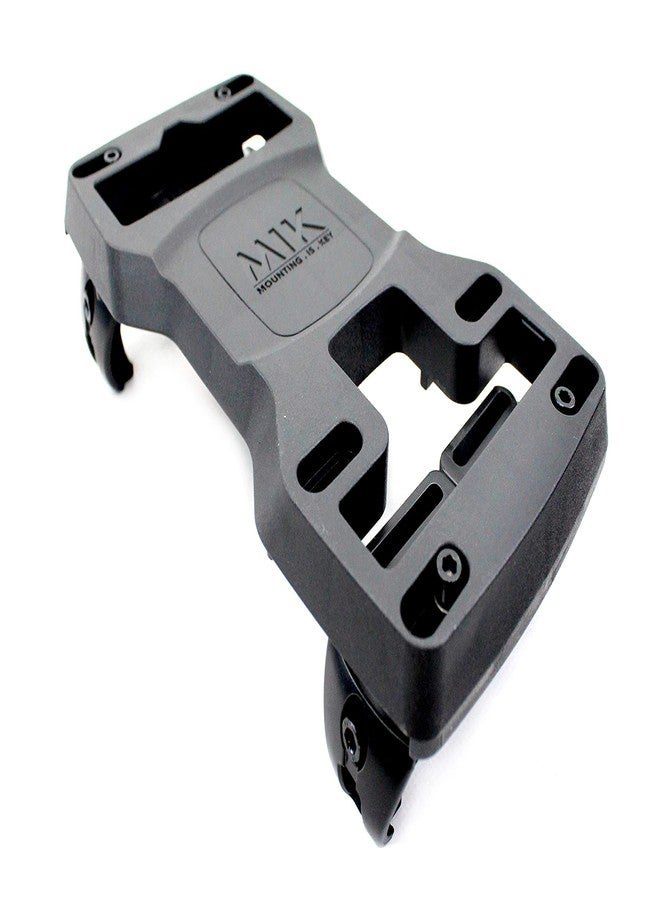 Basil MIK Carrier Plate, Luggage Carrier Plate, Black - Image 1