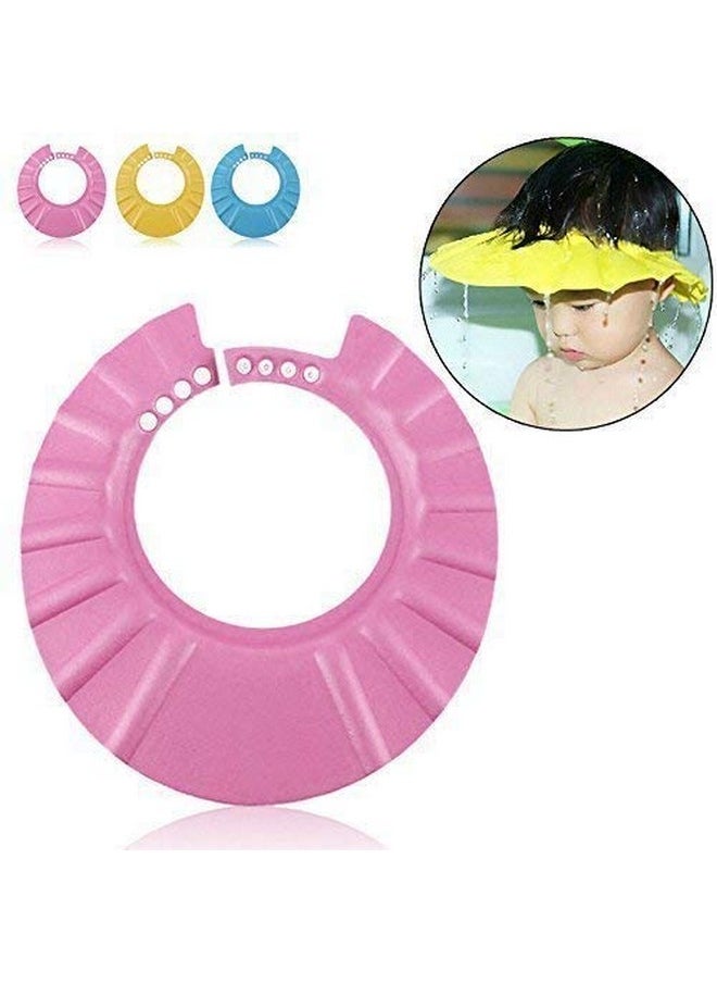 PAVITYAKSH - PAVITYAKSH Baby Shower Adjustable Safe Soft Bathing Cap (Multicolor) - Image 1