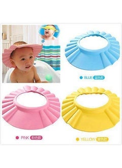 PAVITYAKSH PAVITYAKSH Baby Shower Adjustable Safe Soft Bathing Cap (Multicolor)  - Image 2