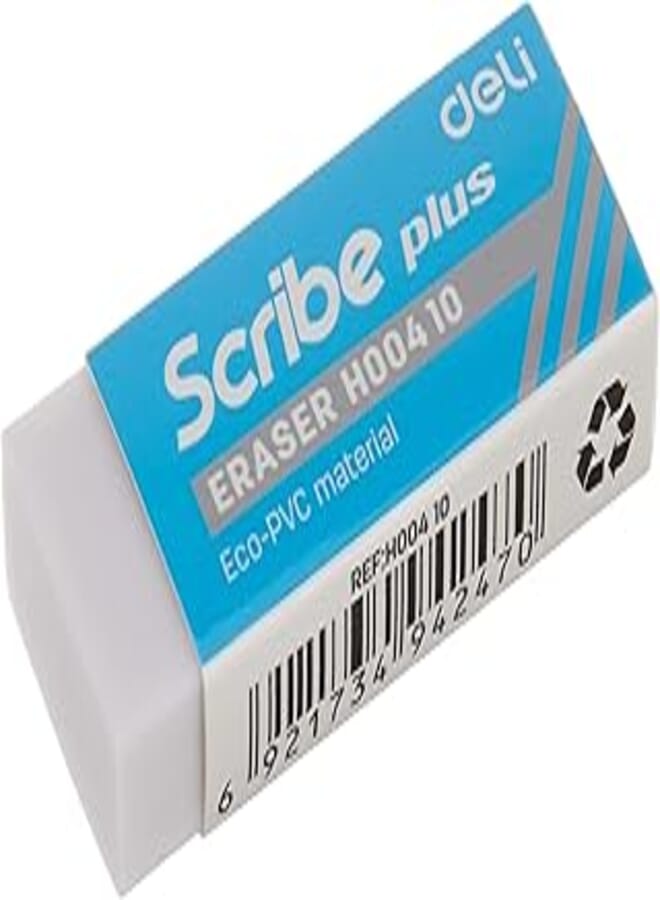 Deli school supplies eraser h00410 white