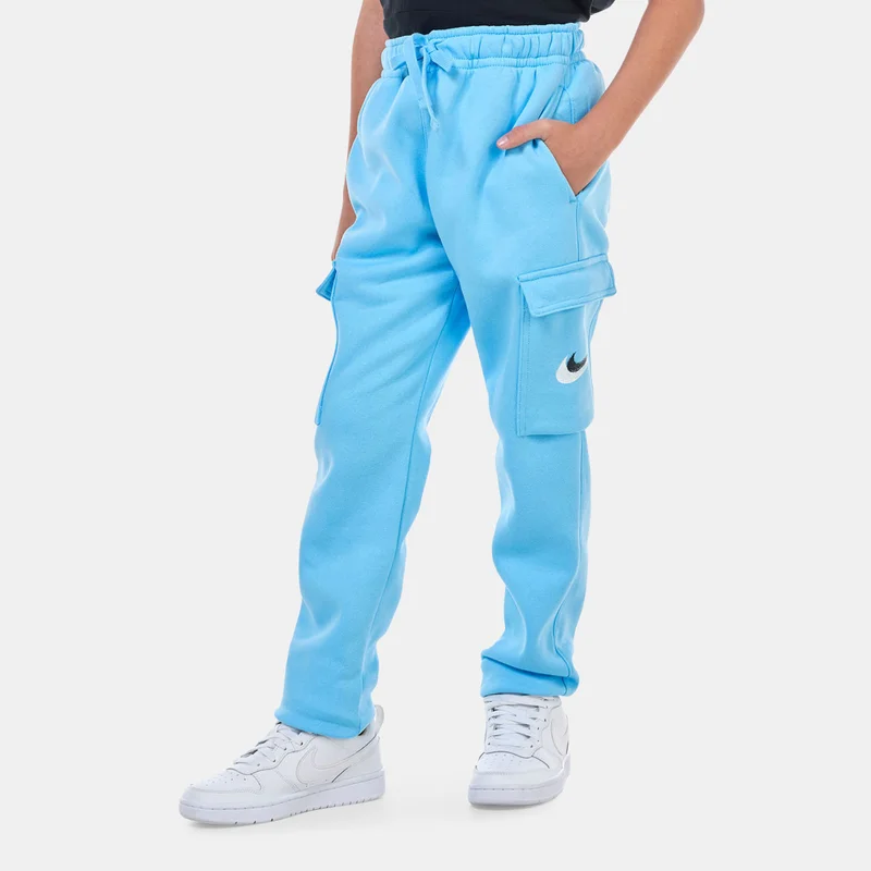 Nike Kids' Sportswear Fleece Graphic Cargo Trousers