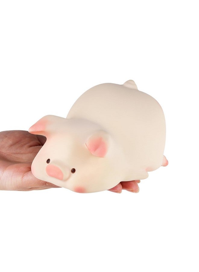 Anboor 5" Lying Pig Squishies Toy Kawaii Soft Squishies Animals Toy Slow Rised Squeeze Piggy Squish Stress Relief Toys For Kid Adult - Image 1