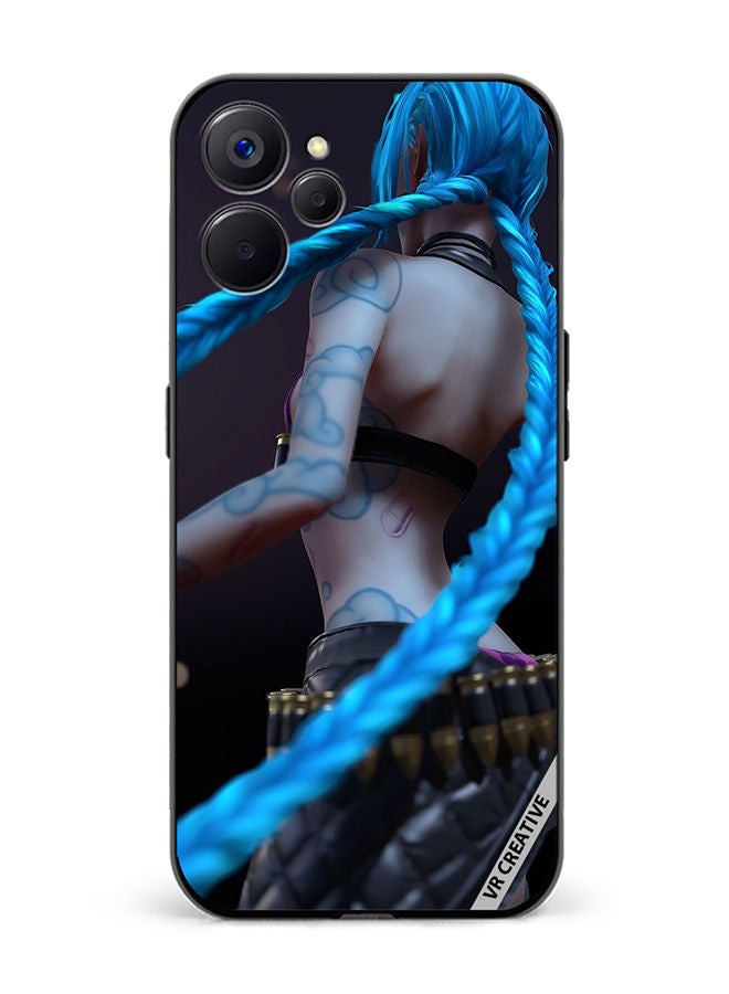 VR CREATIVE Protective Case Cover For Realme 10 5G Jinx League Of Legends Design Multicolour - Image 1