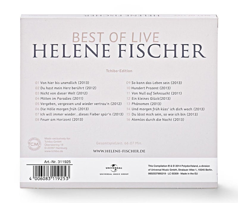 Tchibo CD Helene Fischer German - Image 2