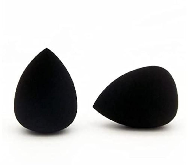 Black 2PCS Makeup Puff Water Drop Soft Beauty Sponge Foundation Blender Blending Puff Powder Smooth Beauty Cosmetic Tool Kits set824_ with two years guarantee of satisfaction and quality