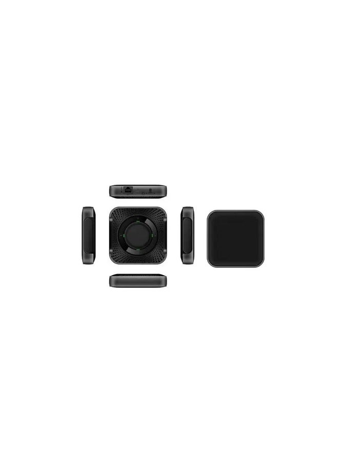 Portable CPE MiFi 3G/4G Wireless Router 4000mAh / 40m Signal Distance / 10 Connected Devices / 100Mbps LAN / Micro SIM - Black/Grey