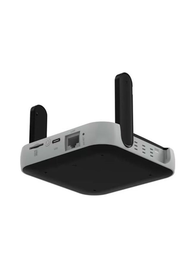 Portable CPE MiFi 3G/4G Wireless Router 4000mAh / 40m Signal Distance / 10 Connected Devices / 100Mbps LAN / Micro SIM - Black/Grey