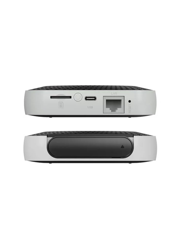 Portable CPE MiFi 3G/4G Wireless Router 4000mAh / 40m Signal Distance / 10 Connected Devices / 100Mbps LAN / Micro SIM - Black/Grey