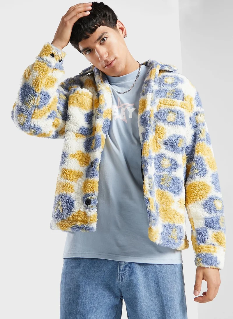 OBEY Romie Sherpa Jacket