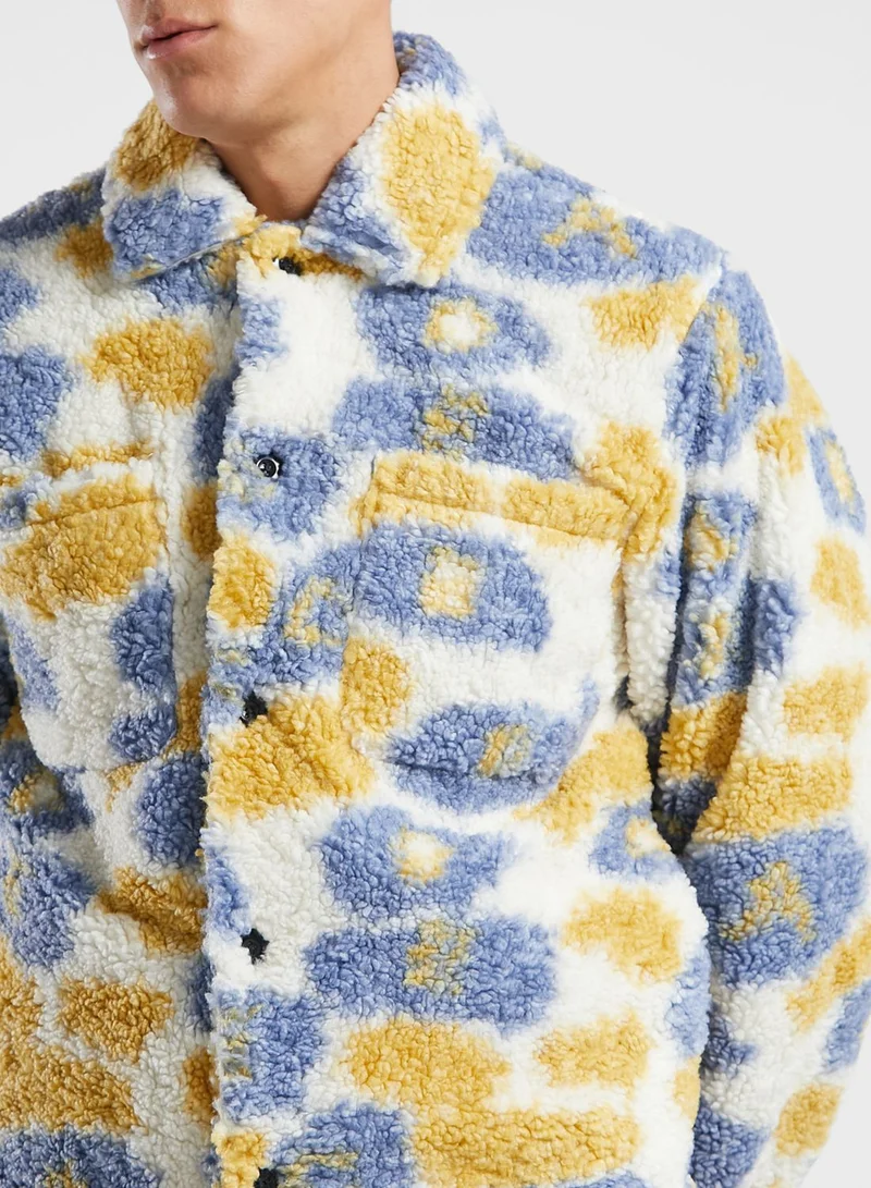 OBEY Romie Sherpa Jacket
