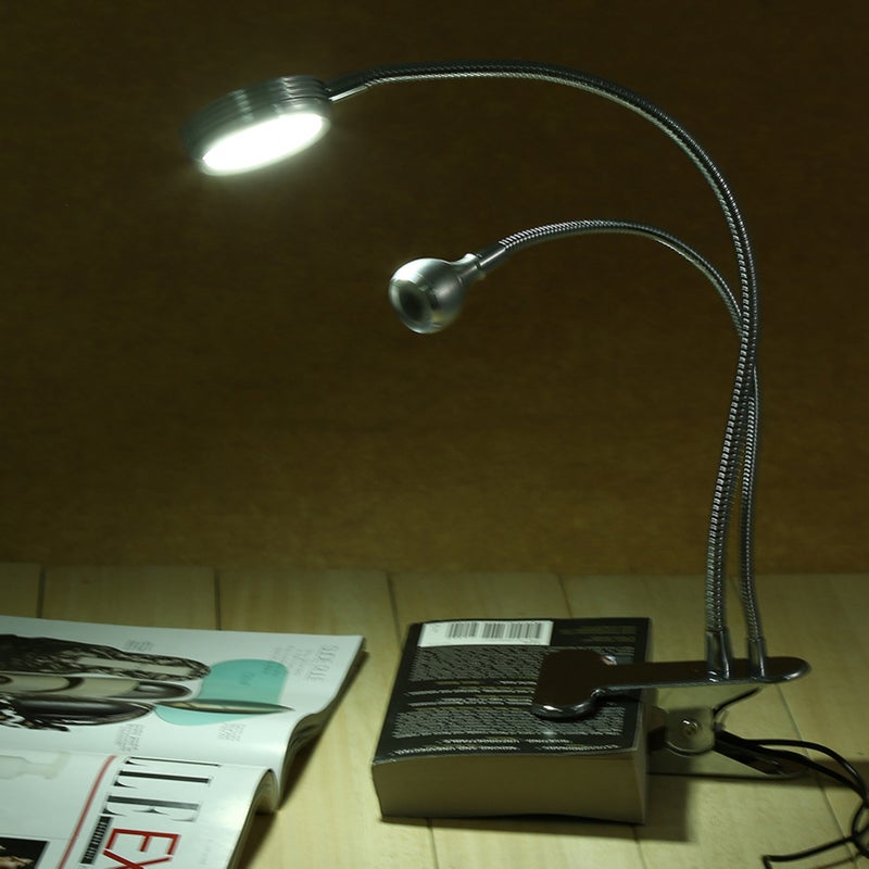 2in1 Portable USB Makeup Tattoo Permanent LED Lamp Adjustable Eyelash manicure Light - Image 2