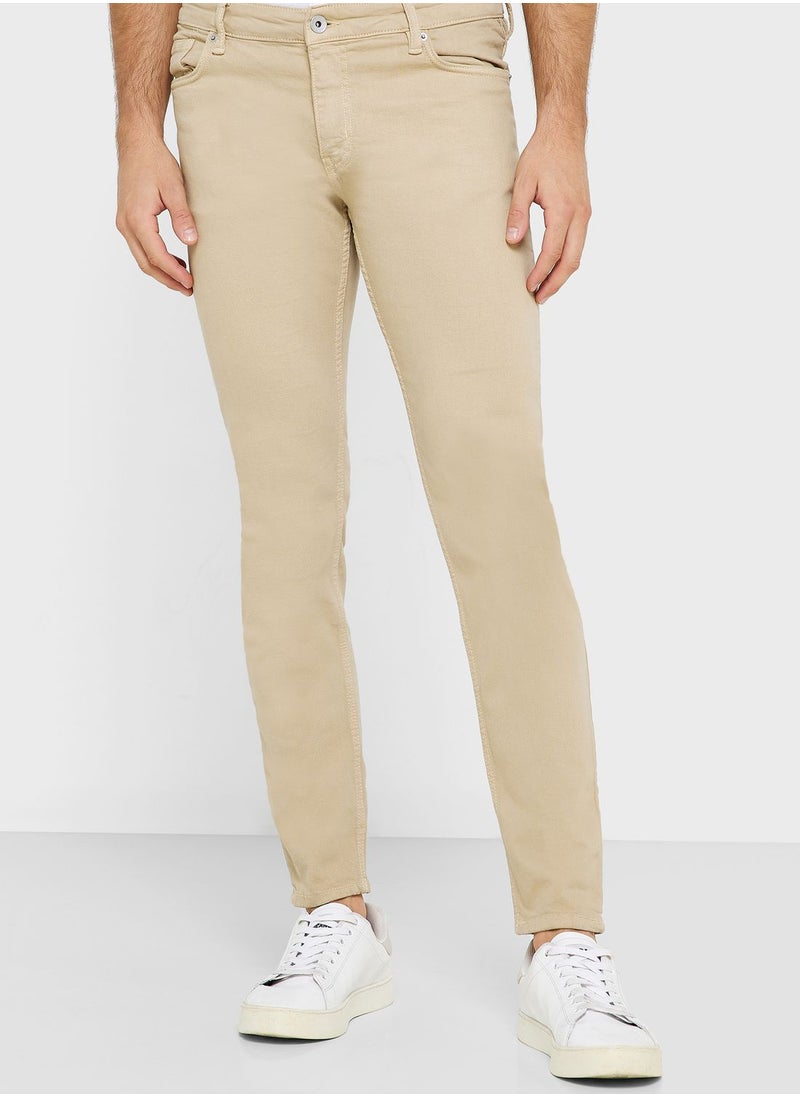 Mango Man - Skinny Fit Billy Regular Fit Pants - Image 1