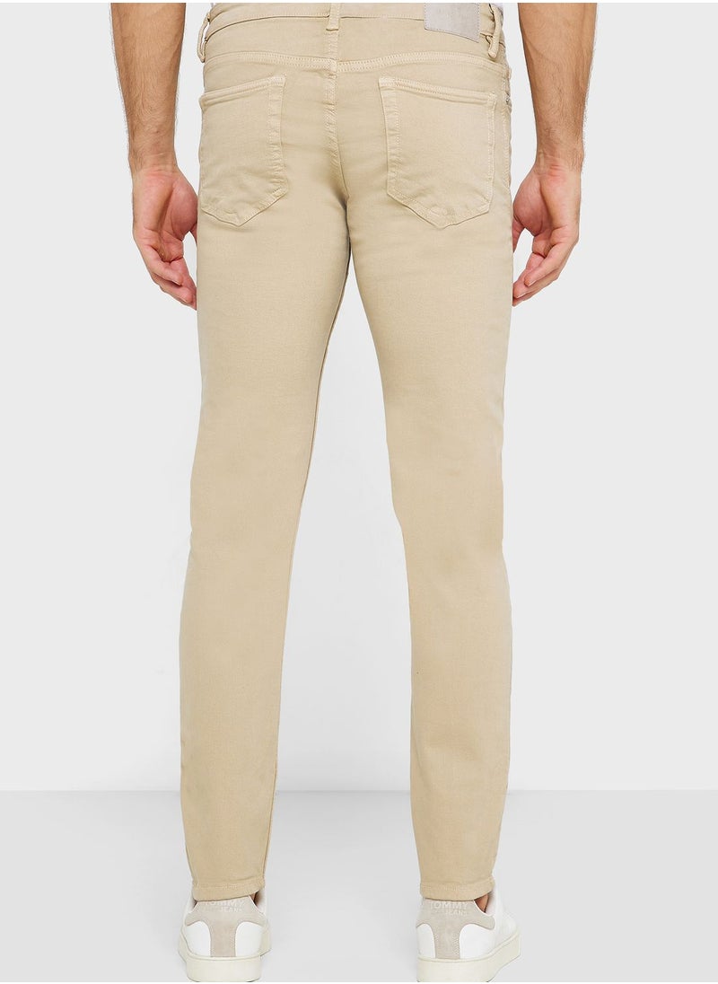 Mango Man - Skinny Fit Billy Regular Fit Pants - Image 1