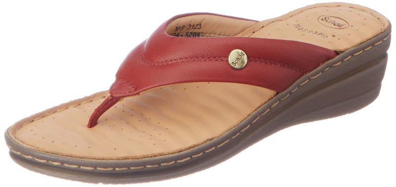 Scholl Myra Thong Women's Red Heels - 5 UK (6745201) - Image 1