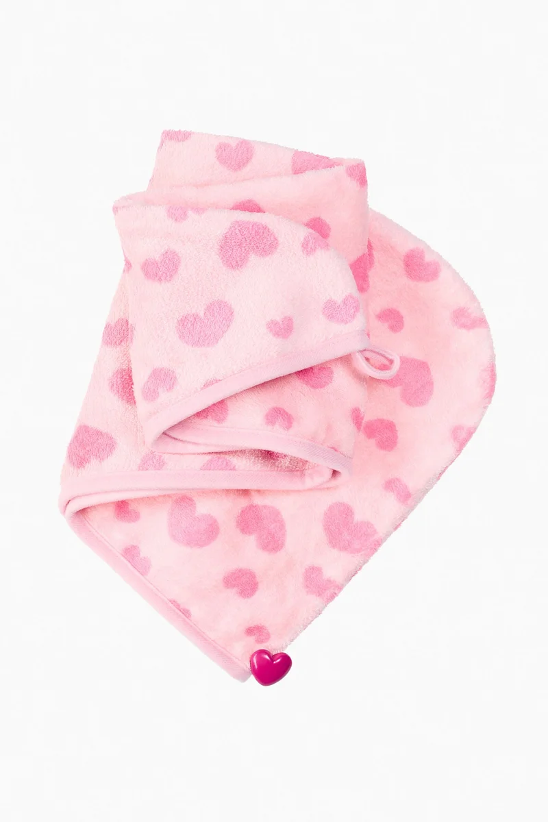 اتش اند ام منشفة لف الشعر من الميكروفايبر