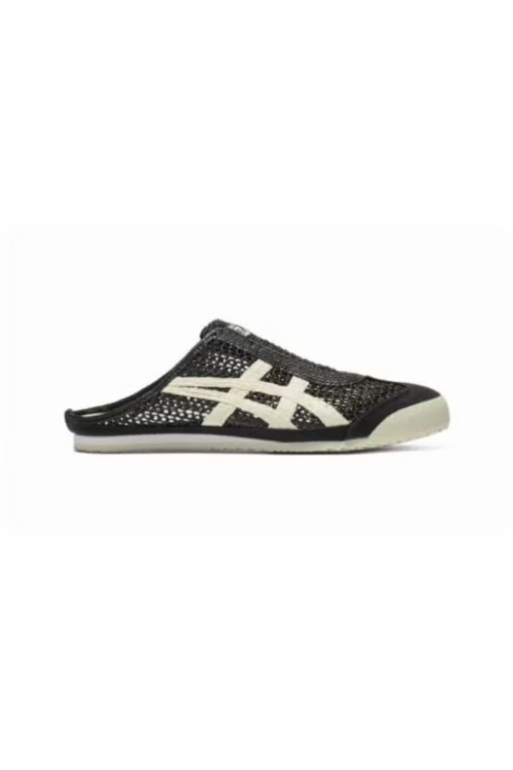 Onitsuka Tiger MEXICO 66 SABOT Summer Casual Slide Sandals - Black/White - Image 1